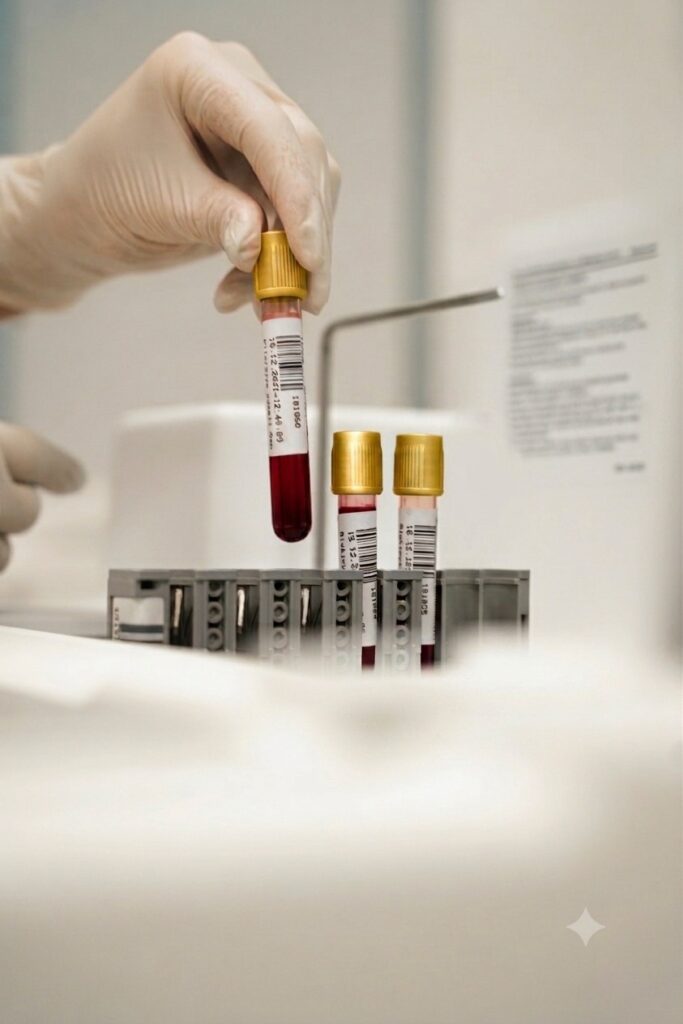 Professional blood collection service